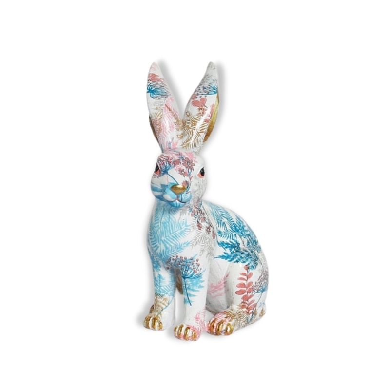Pastel Rabbit Statue