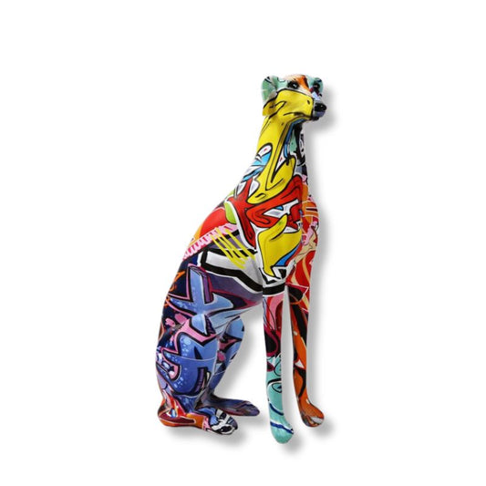 Greyhound Dog <br> Statue