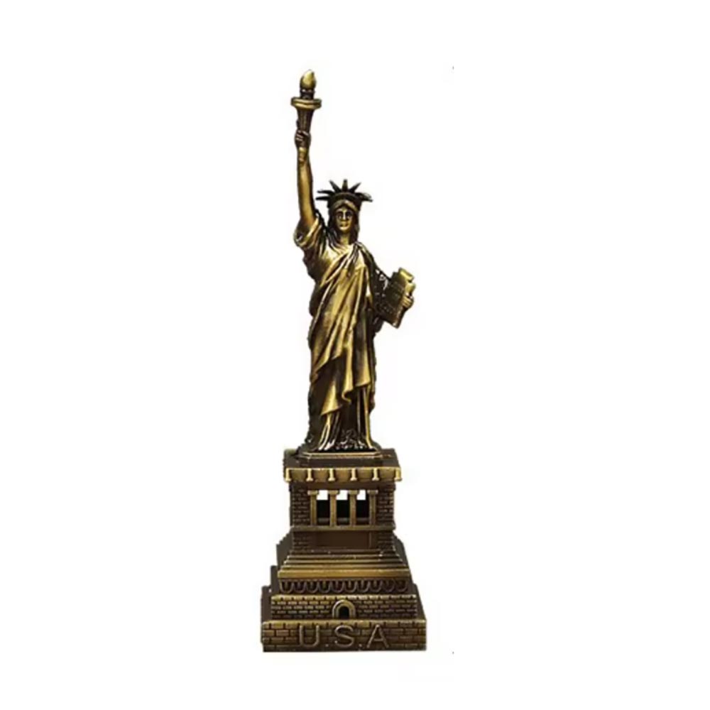 Statue of Liberty in Metal 15 cm