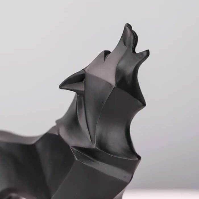 Wolf Statue <br/> Origami