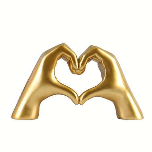 Hand <br> Heart Statue 8 cm