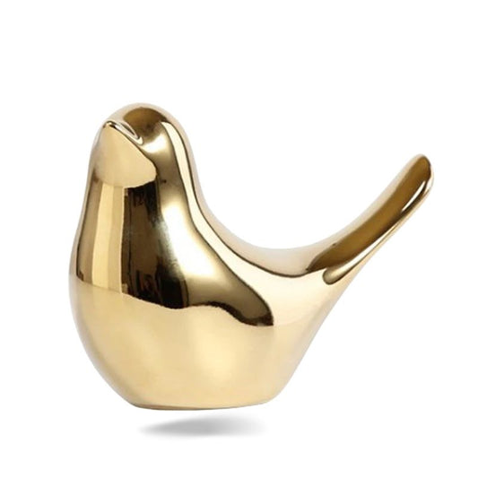 Bird Statue <br/> Gold