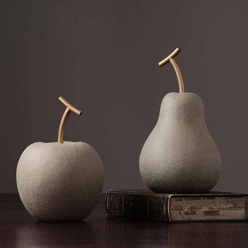 Modern Sculpture <br/> Design Apple & Pear