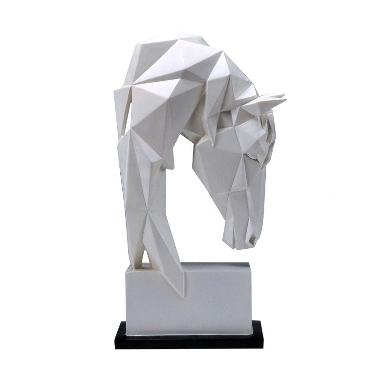 Horse Head Statue <br/> Origami