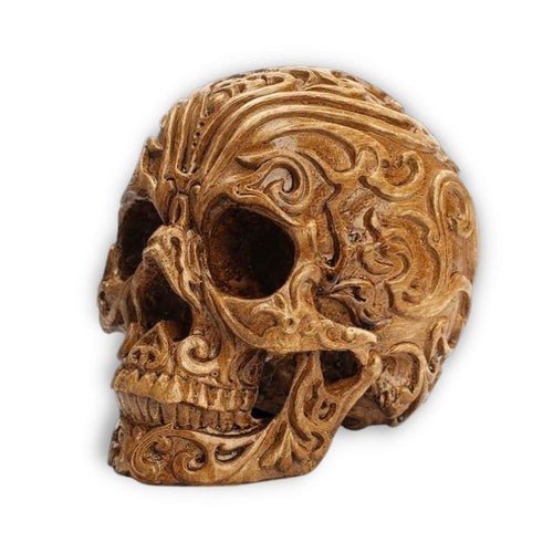 Skull Statue <br/> Wood
