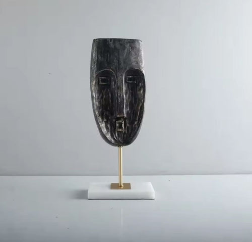 African Mask Statue 40 cm