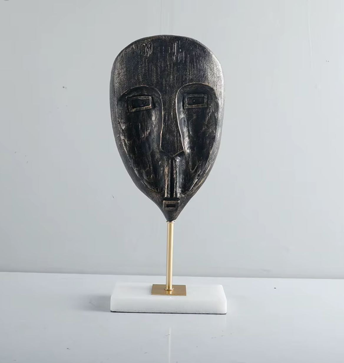 African Mask Statue 38 cm