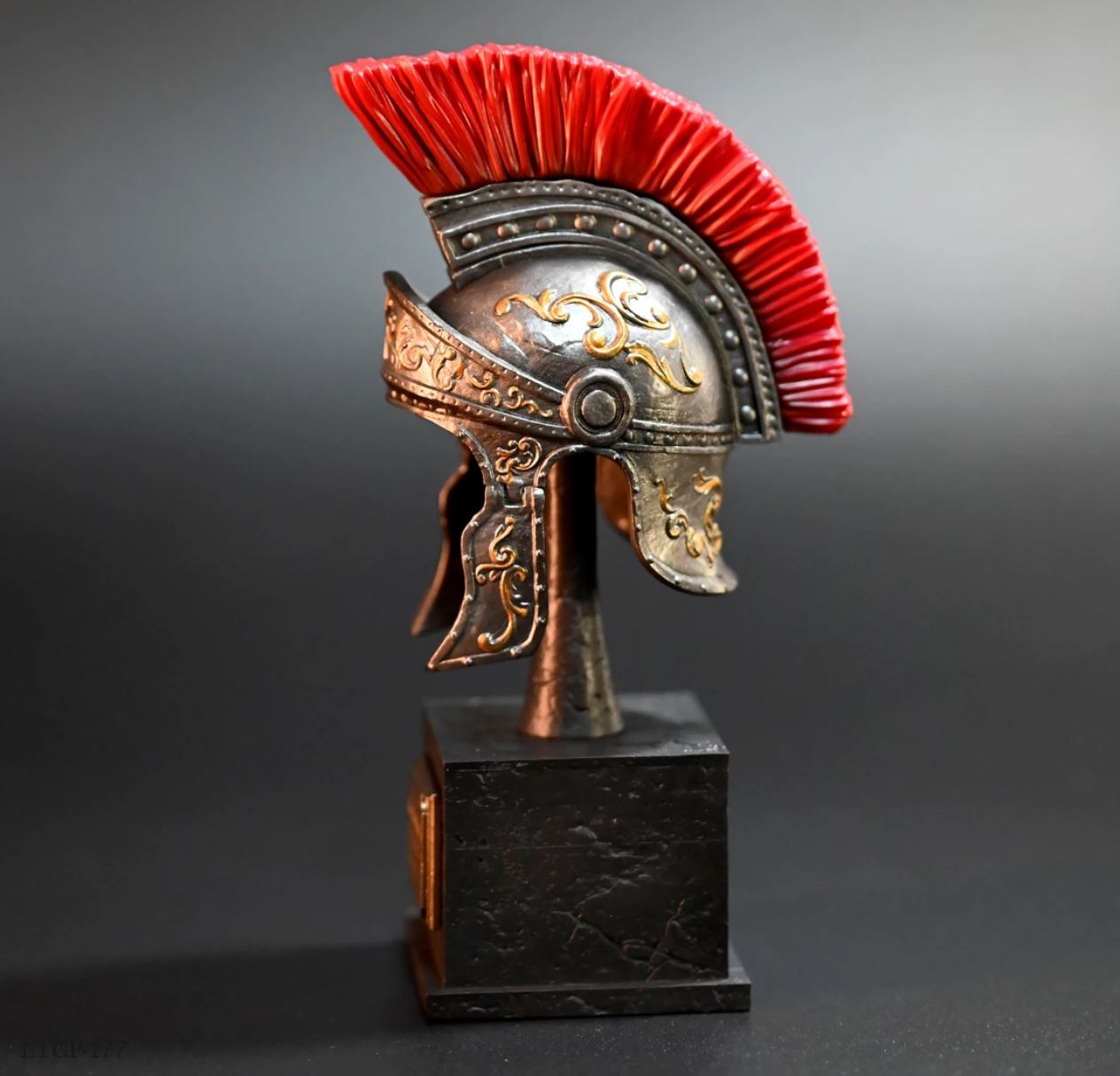 Decorative Roman Helmet Statue 13 cm