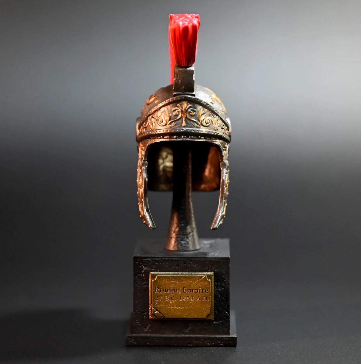 Decorative Roman Helmet Statue 13 cm