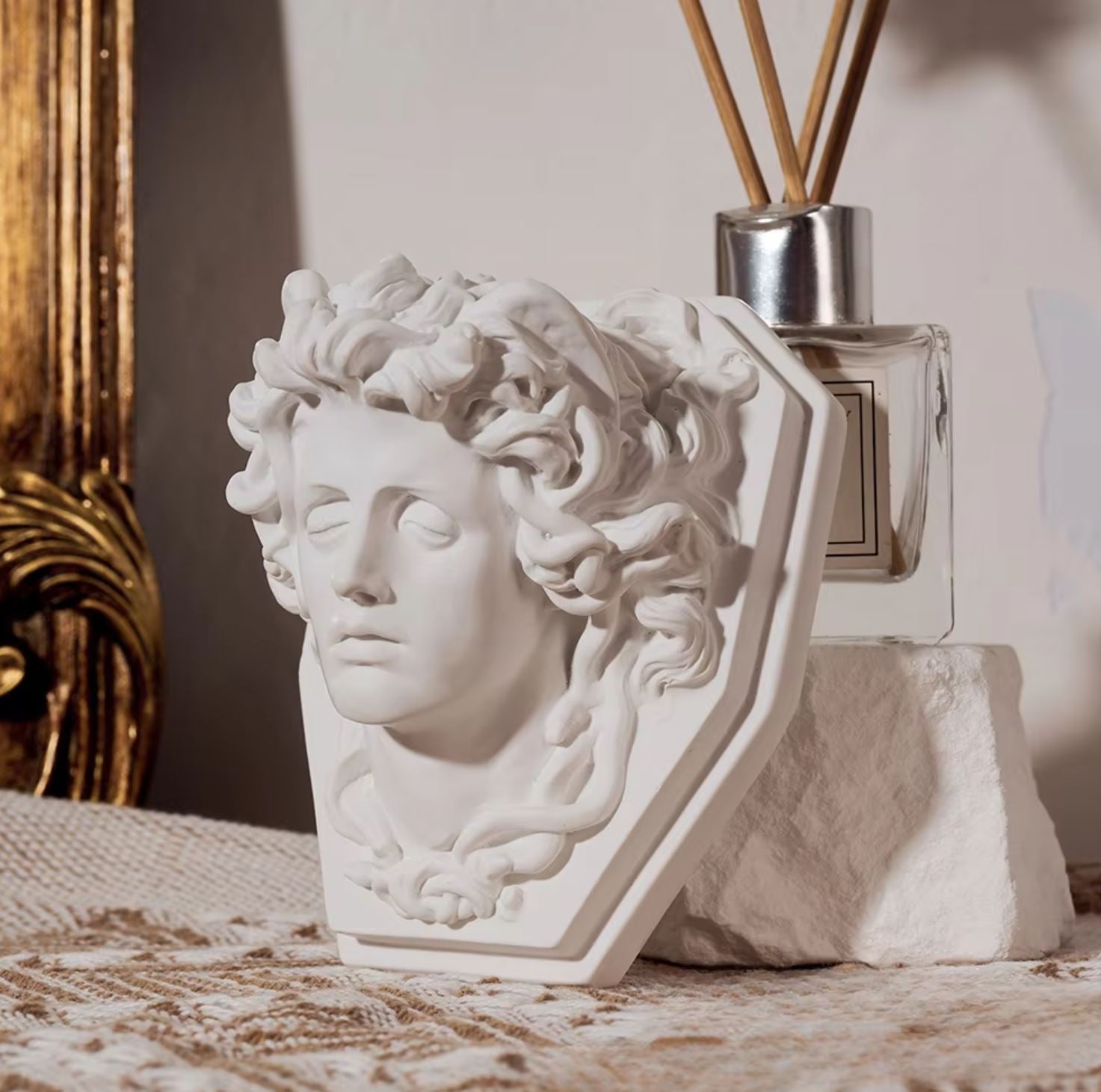 Greek Head Wall Statue 13 cm