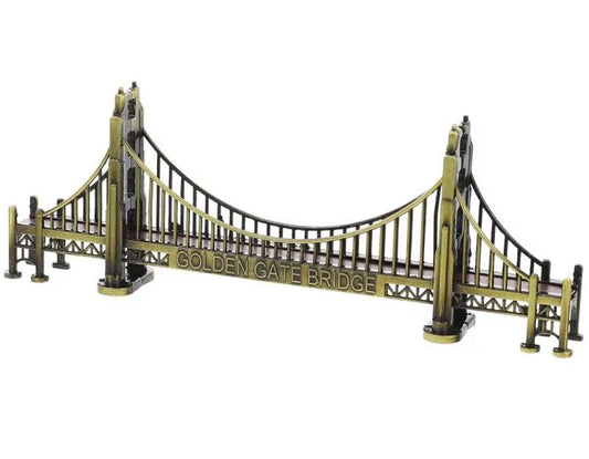 Golden Gate Bridge San Francisco Statue in Metal