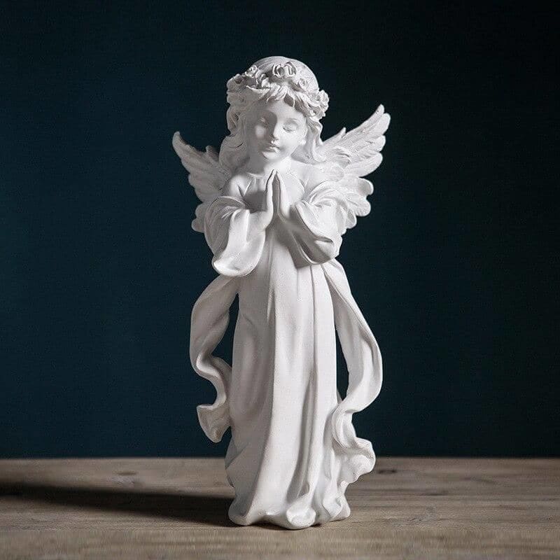 Angel Statue </br> White