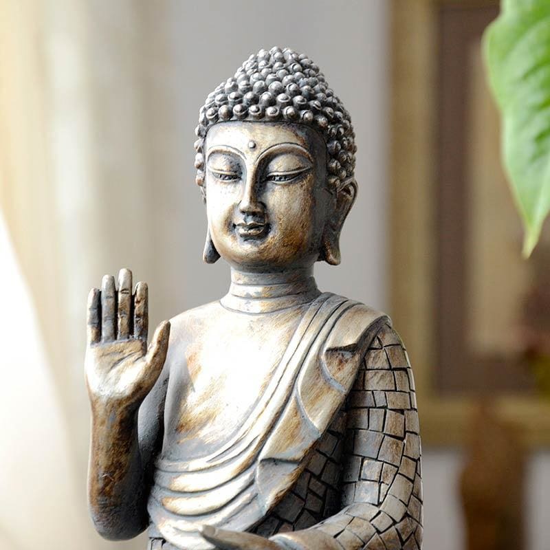 Modern Sculpture <br/> Seated Buddha Statue