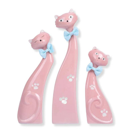 Ceramic Cat <br> Statuette