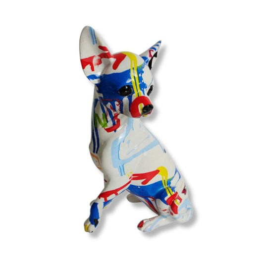 Dog Statue <br> Chihuahua Statuette 25 cm