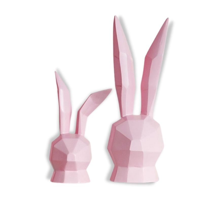 Origami Rabbit Statuette