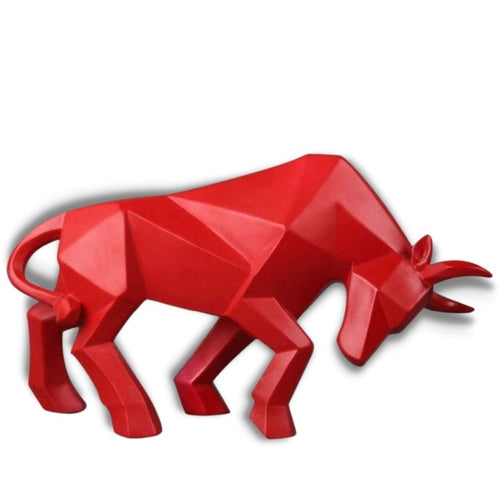 Origami Bull Statue 19 cm