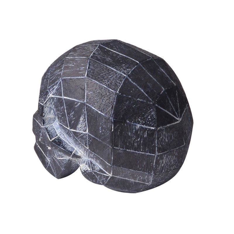 Skull Statue <br/> Origami Design Decor 12 cm