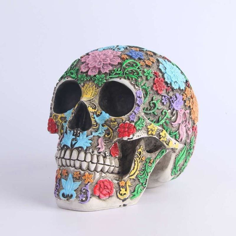 Skull Statue <br/> Mexican Decor 19 cm