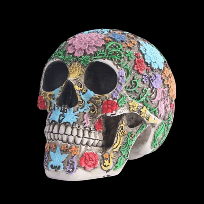 Skull Statue <br/> Mexican Decor 19 cm