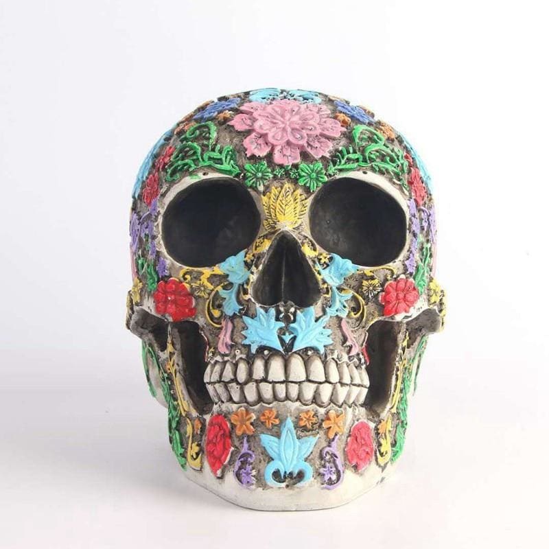 Skull Statue <br/> Mexican Decor 19 cm