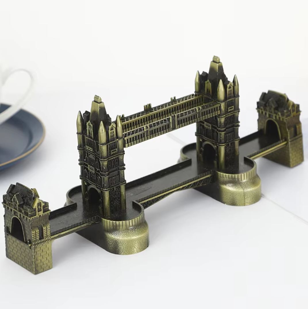 Tower Bridge Statue in Metal