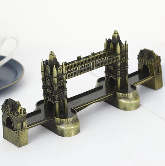Tower Bridge Statue in Metal