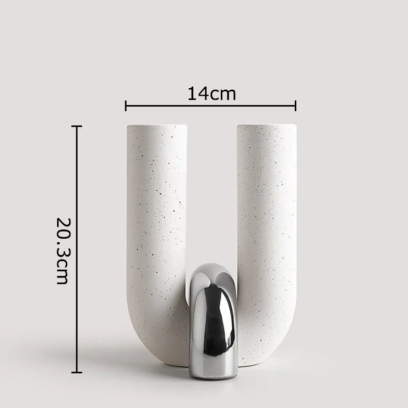 Golden Pause™ Sculptural Vase