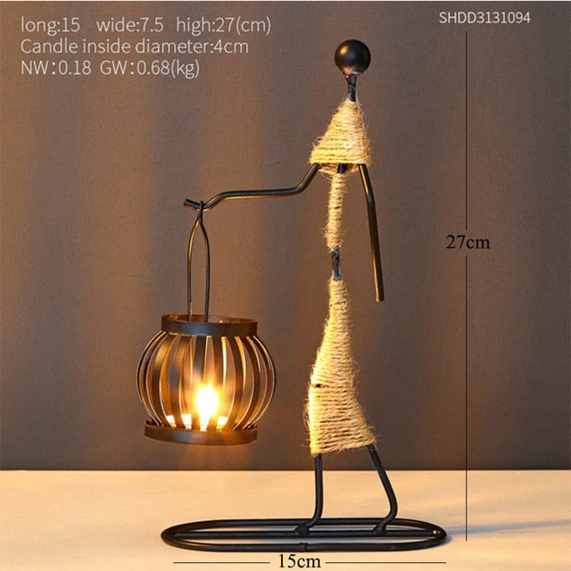 Tribal Candle Holder