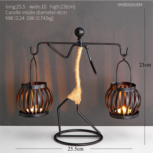 Tribal Candle Holder