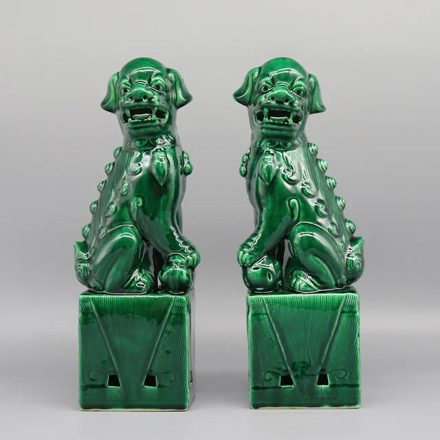 Ceramic Guardian Lion