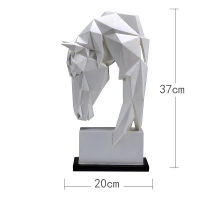 Geometric Origami Horse