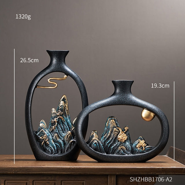Japanese Decor Art Vase
