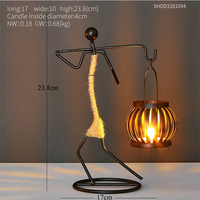 Tribal Candle Holder