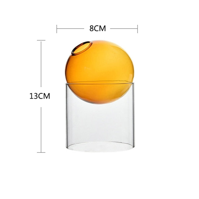Spherical Glass Vase