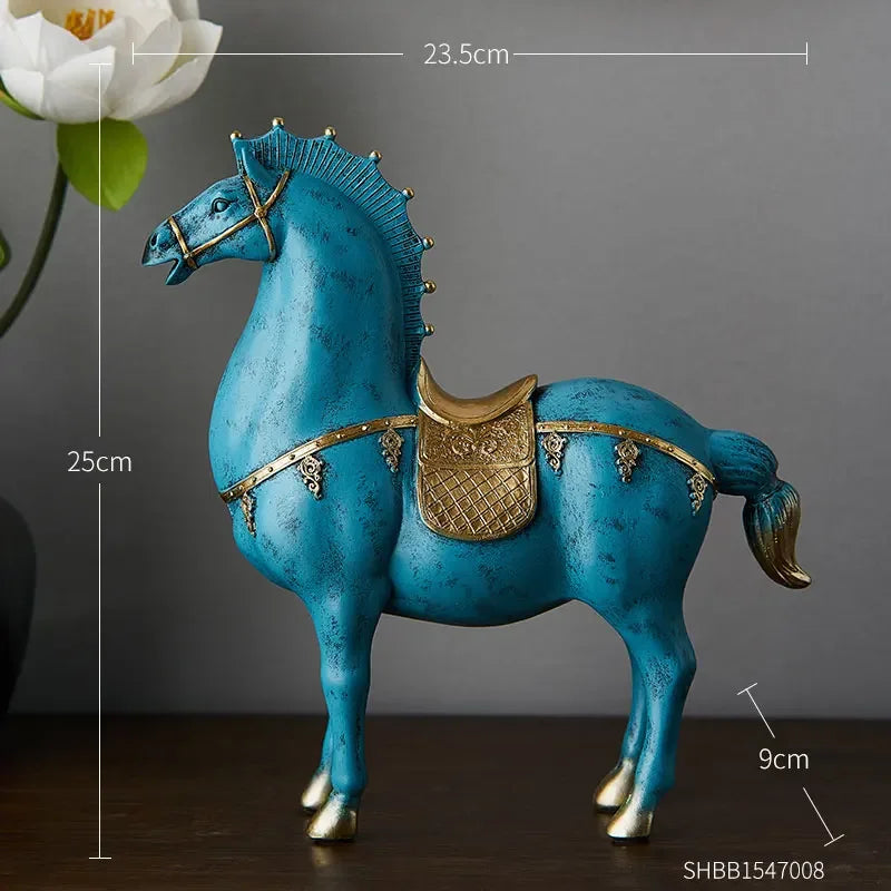 Sculpted Stallion Décor