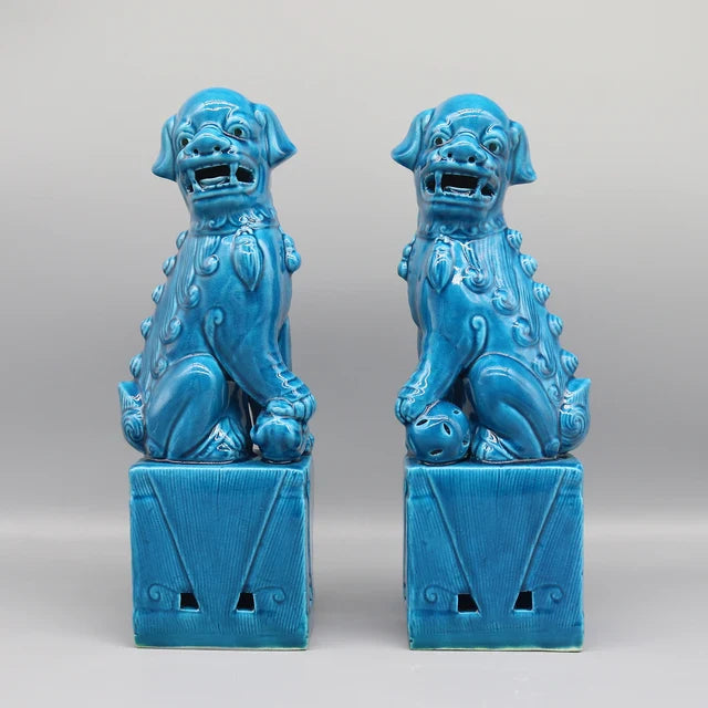Ceramic Guardian Lion