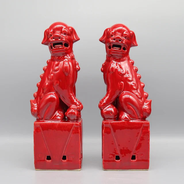 Ceramic Guardian Lion