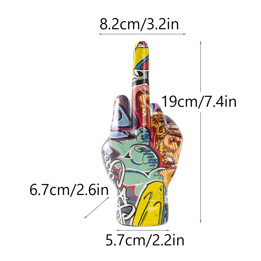 Zero Flocks™ Middle Finger Sculpture