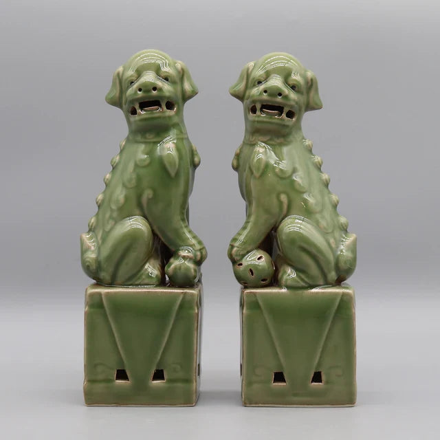 Ceramic Guardian Lion