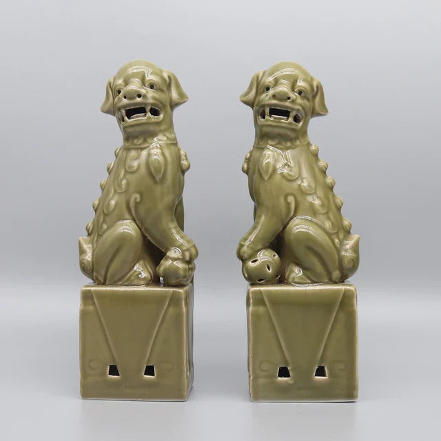 Ceramic Guardian Lion
