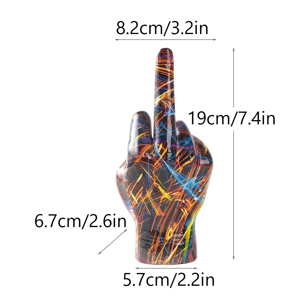 Zero Flocks™ Middle Finger Sculpture