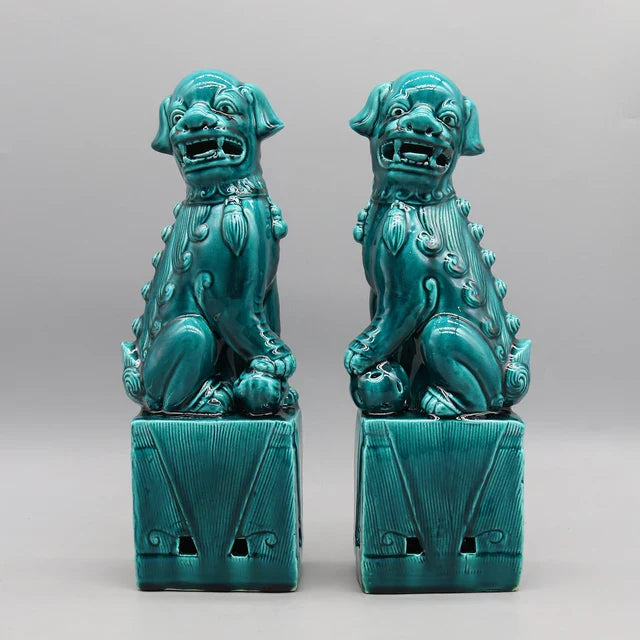 Ceramic Guardian Lion