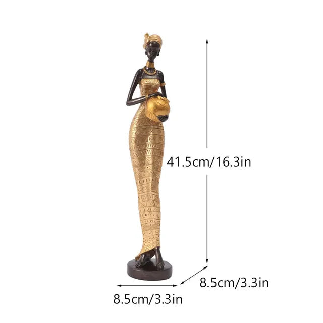 Retro African Statue