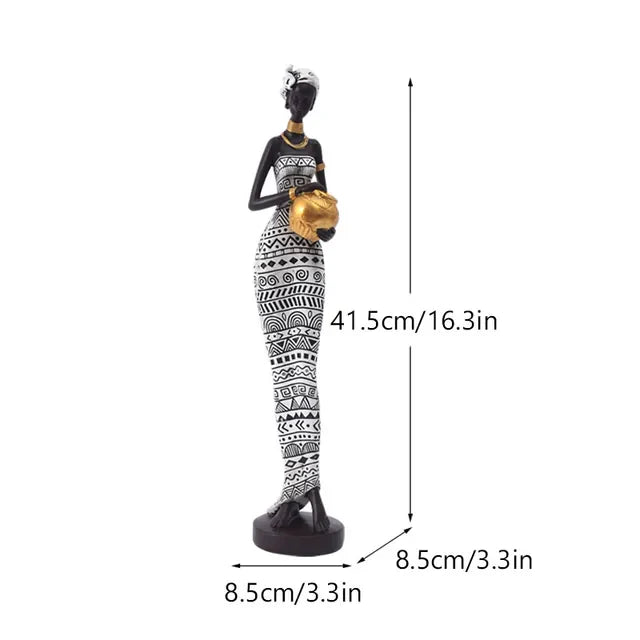 Retro African Statue