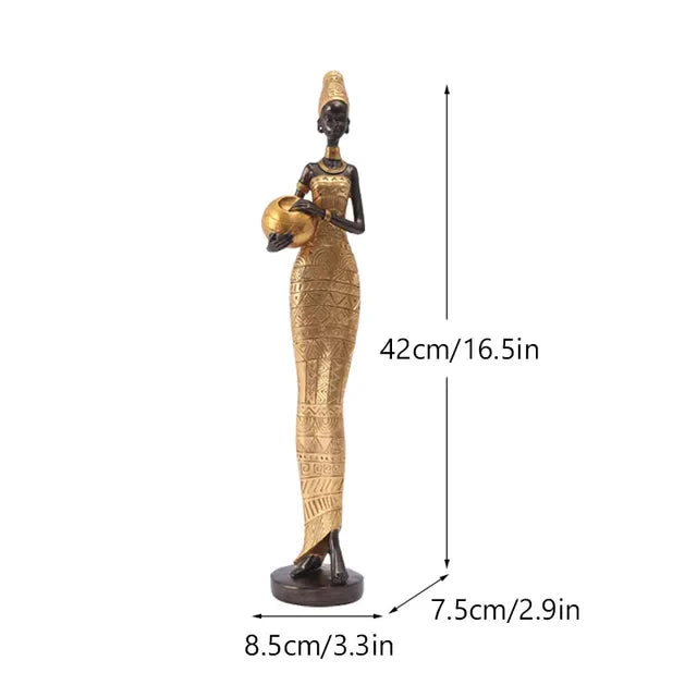 Retro African Statue