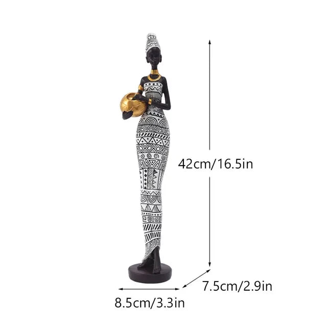 Retro African Statue