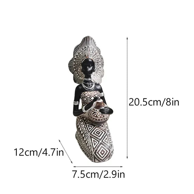 Retro African Statue