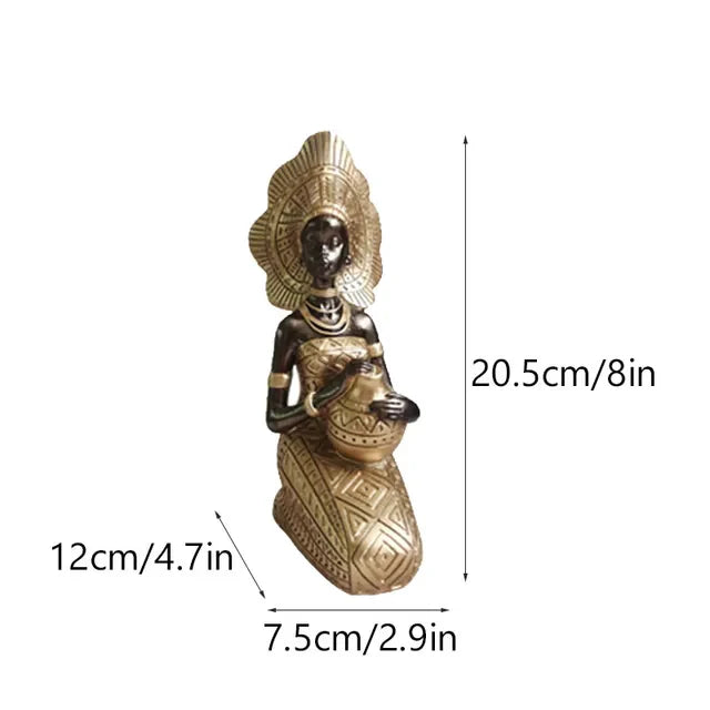 Retro African Statue