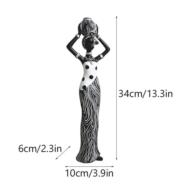 Retro African Statue